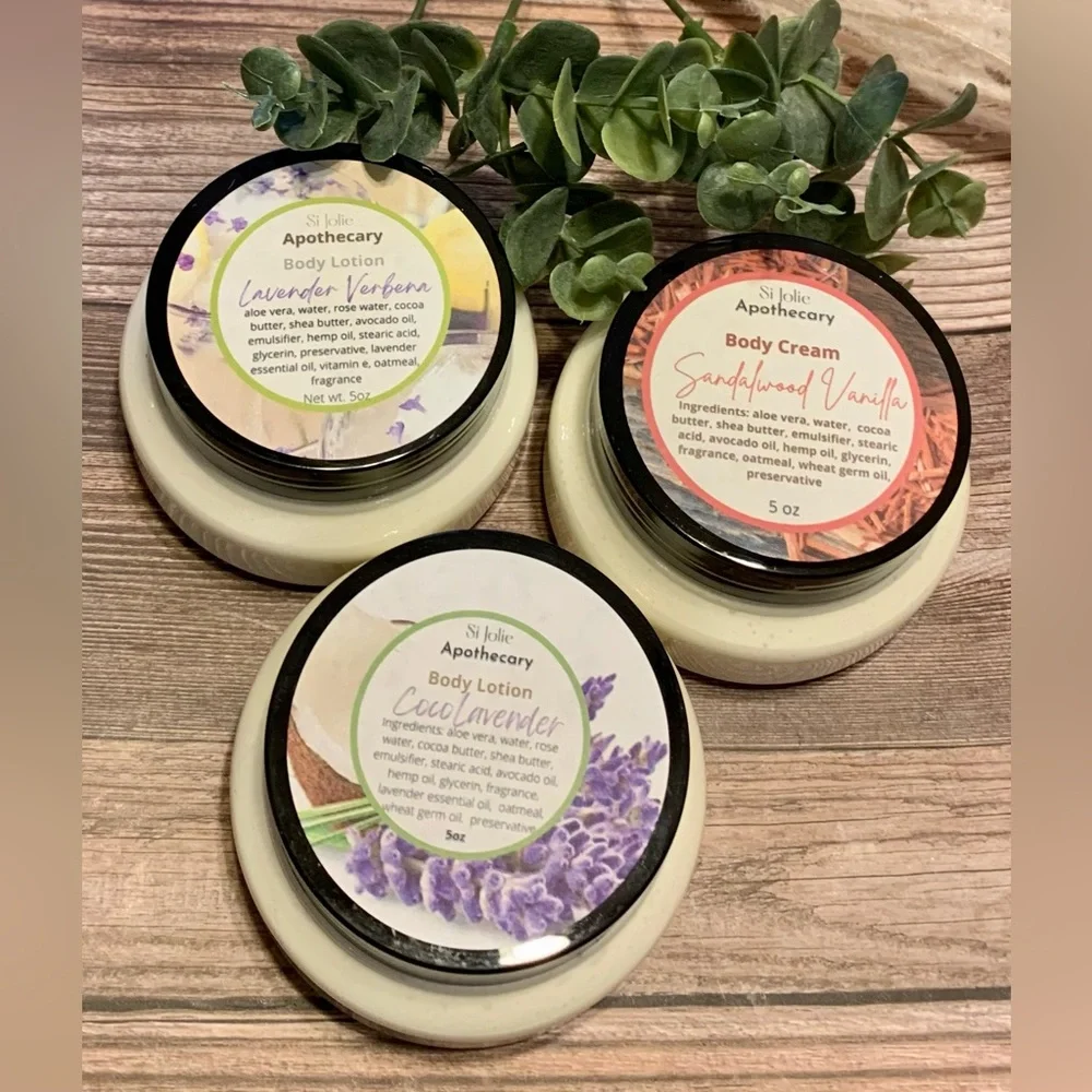 - Hand Crafted Vegan Moisturizing Body Cream in Various Scents! Listing is for 1 - Picture 1 of 2